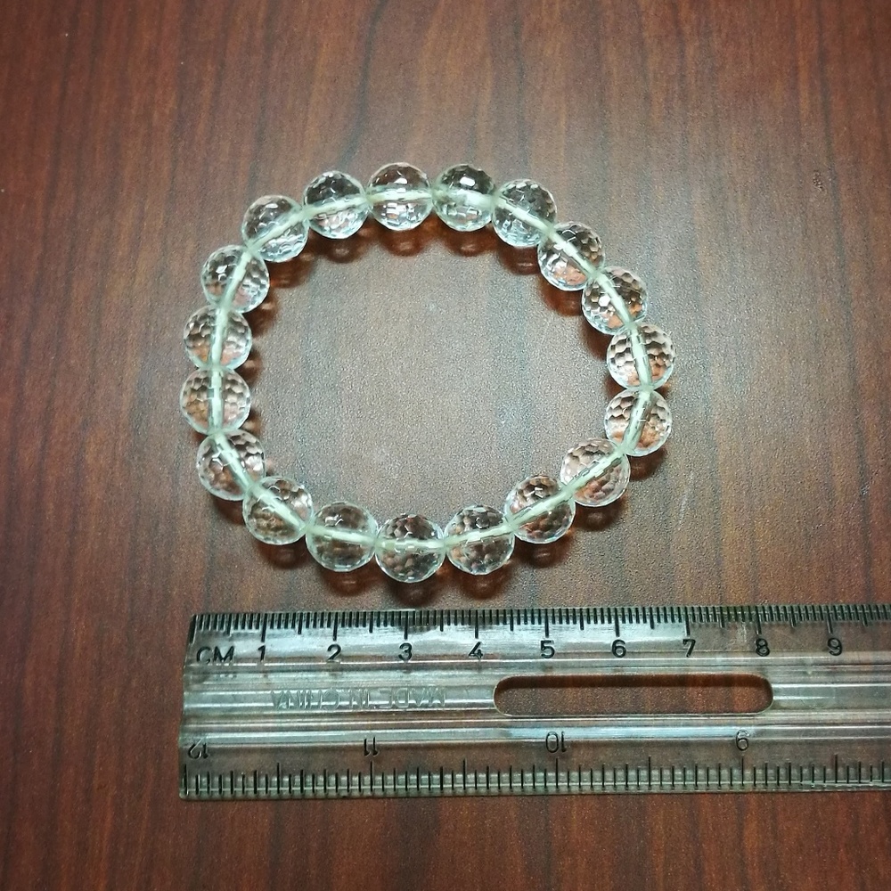 natural clear quartz bracelet